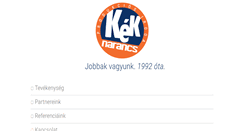 Desktop Screenshot of keknarancs.hu